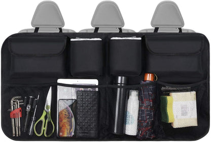 URAQT Car Organizer for Trunk & Back Seat Black