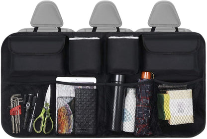 URAQT Car Organizer for Trunk & Back Seat Black