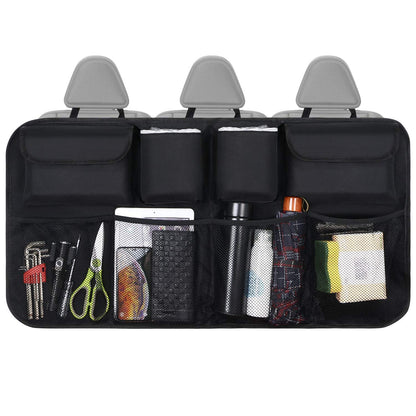 URAQT Car Organizer for Trunk & Back Seat Black